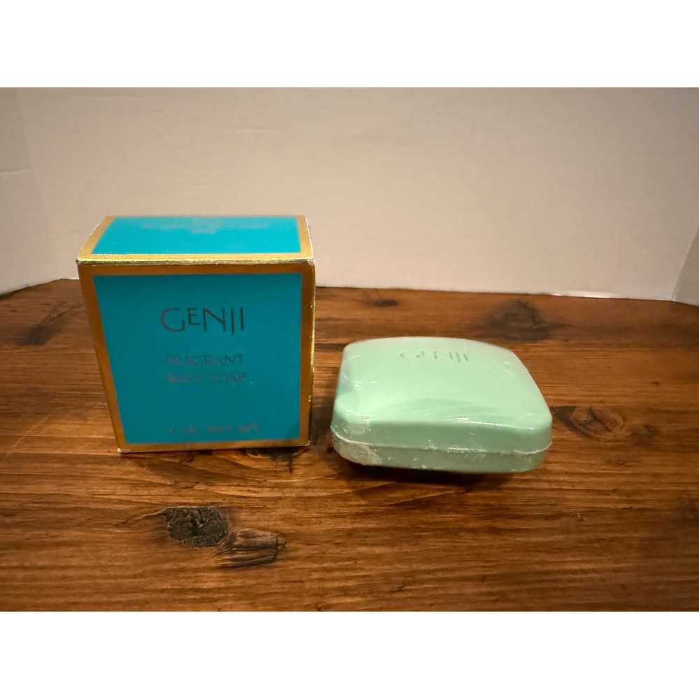 Vintage Mary Kay Genji Fragrant Bath Soap 3 oz Sealed Bar with Box 4175